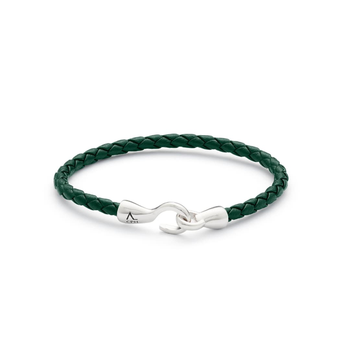Alexander Lynggaard - Single Bolo læder armbånd i blå - L00160