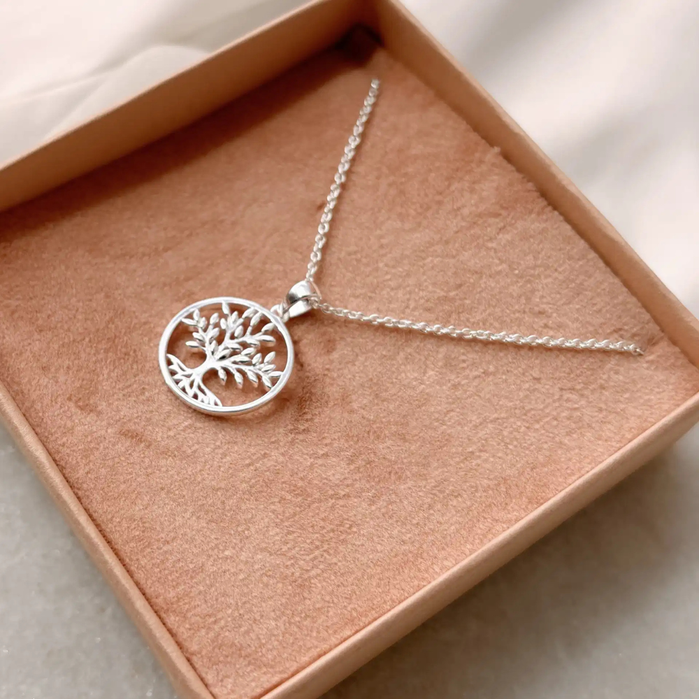 Scrouples - Livetstræ halskæde i sterling sølv - 237372