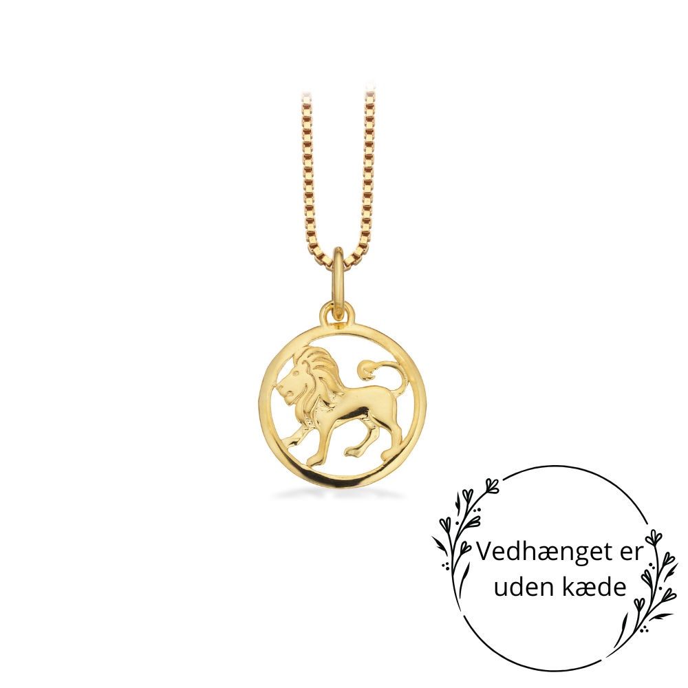 Scrouples - Guldbelagte stjernetegn vedhæng - Vælg variant - 3302fg