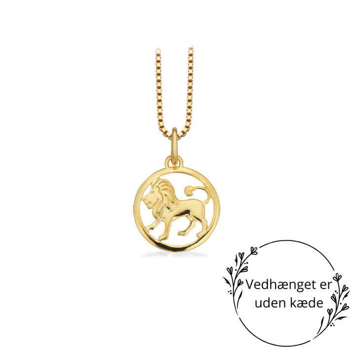 Scrouples - Guldbelagte stjernetegn vedhæng - Vælg variant - 3302fg