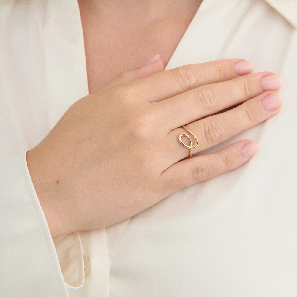 Mads Z - Caia ring i 8 karat guld - 3340015
