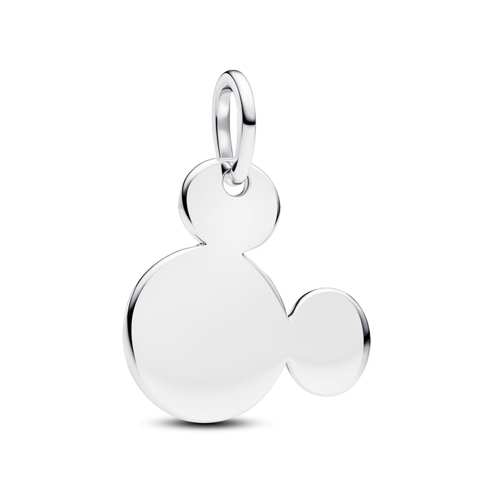 Pandora - Mickey Mouse sølv vedhæng, kan graveres - 793994c00
