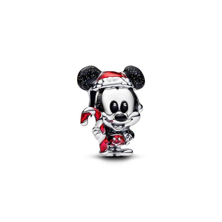 Pandora - Disney Mickey Mouse jule charm i sølv - 794217c01