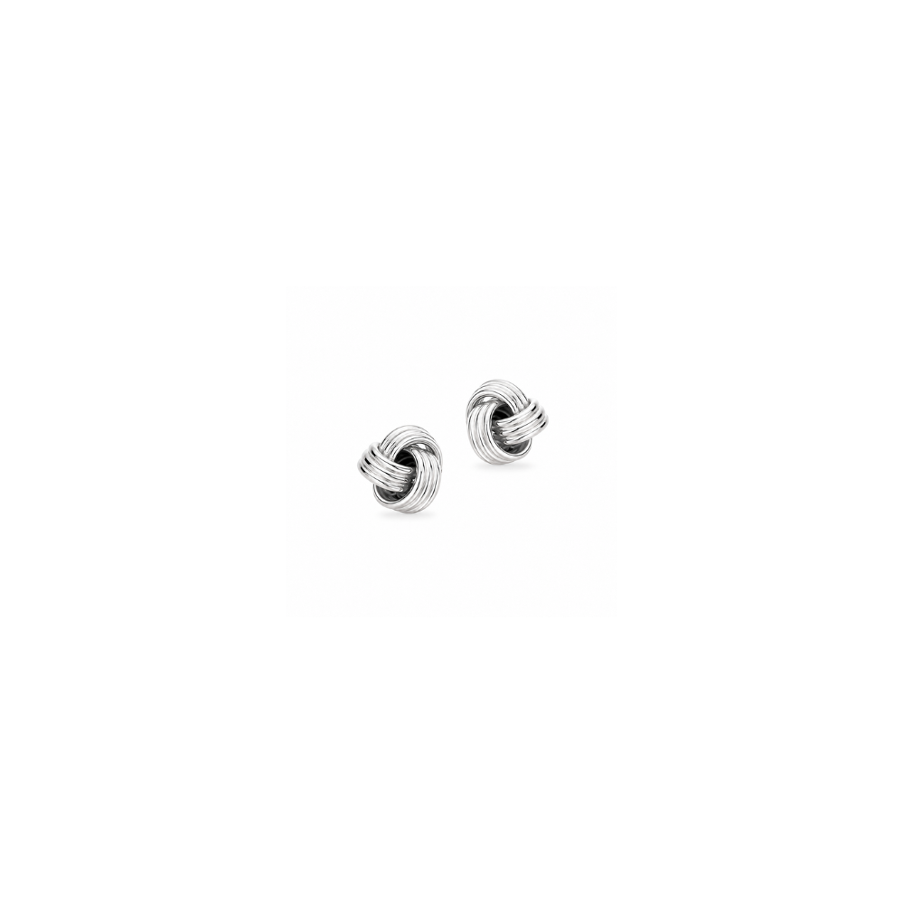 Scrouples - Mini knude ørestikker i sterling sølv - 157682s