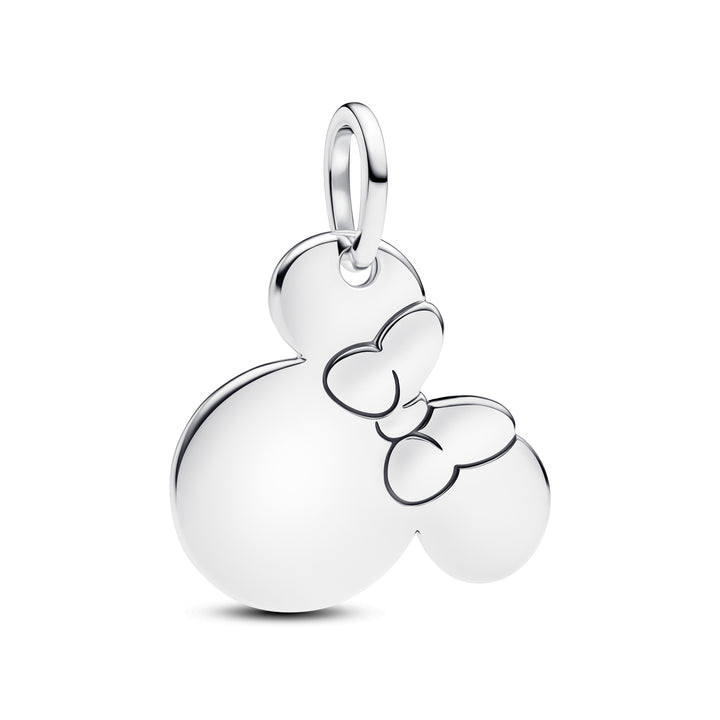 Pandora - Minnie Mouse sølv vedhæng, kan graveres - 793993c00