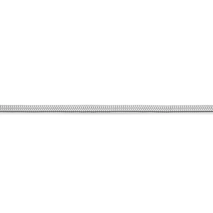 Molly - Flad Magic slangekæde armbånd i Poleret stål - st30009a,m