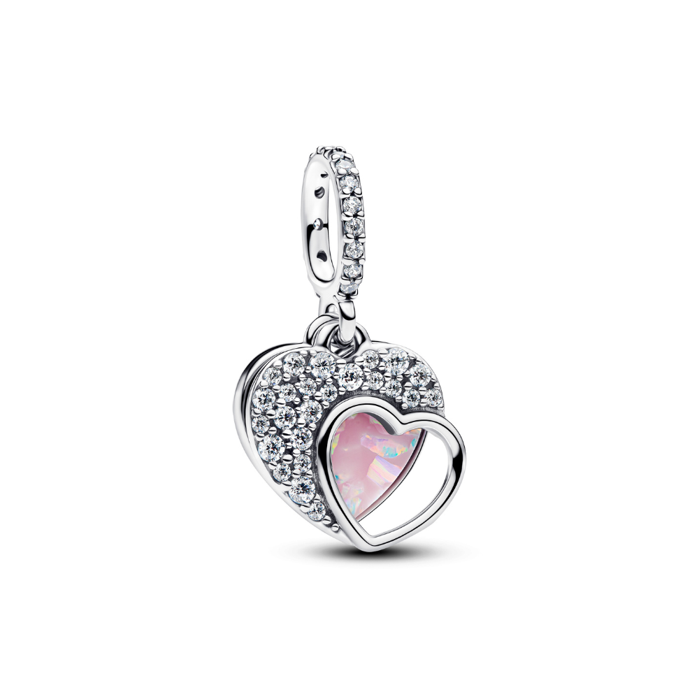 Pandora “Beautiful Mother” Dobbelt Charm i Sølv - 794456c01