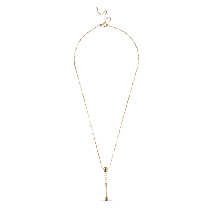 Enamel - Talia Y-halskæde i forgyldt sølv - N147G