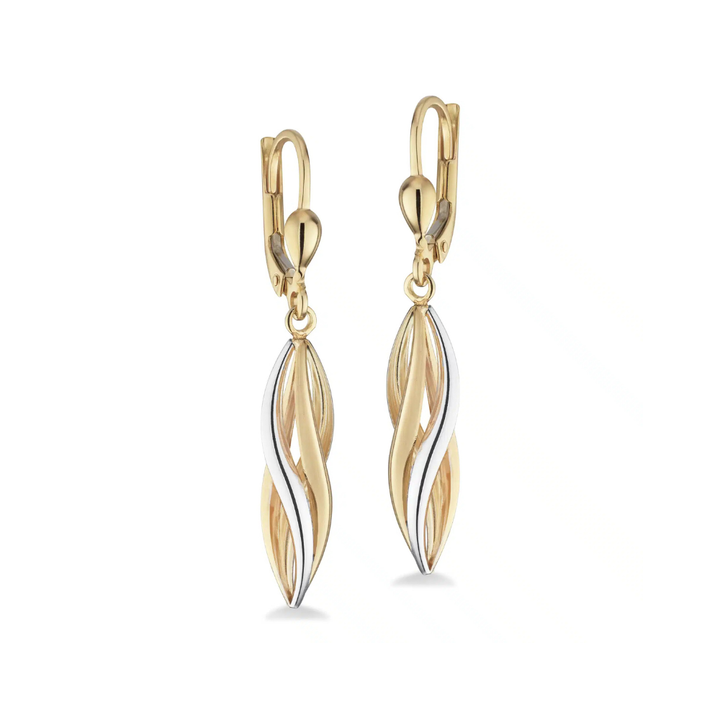 Scrouples - Spiral ørebøjler i 8 karat guld - 125464