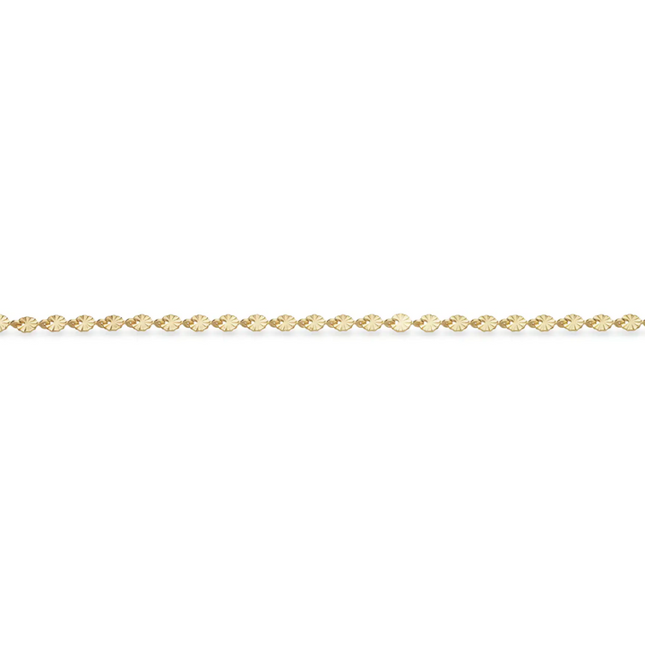 Molly - Plissé armbånd i forgyldt messing - st30092a,m