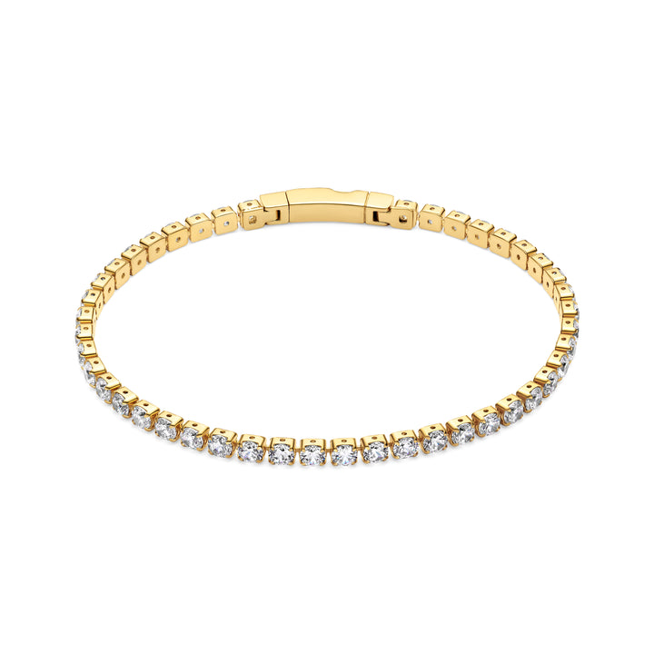 Sif Jakobs - Ellera Grande armbånd med klare sten - b2870-cz-yg