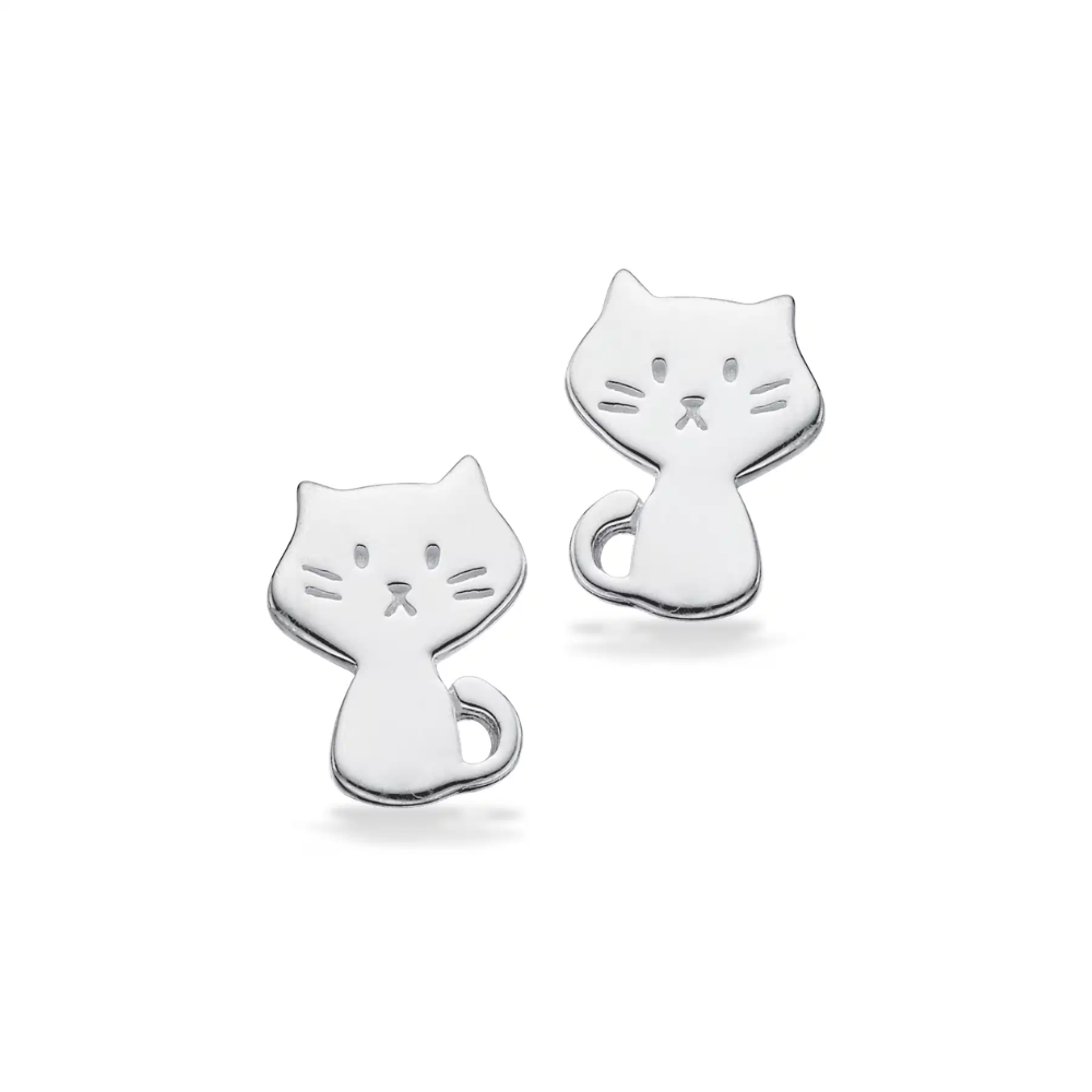 Scrouples - Katte ørestikker i sterling sølv - 154732s