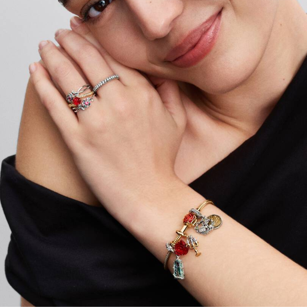 Pandora - Disney skønheden og udyret armbånd - 564019c01