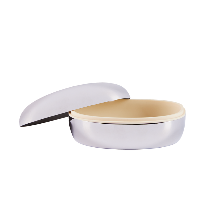 Piet Hein - Superellipse Smykkeskrin i blank design, Large - 10069