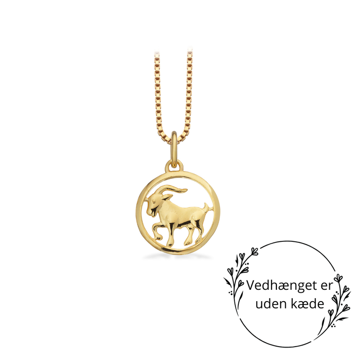 Scrouples - Guldbelagte stjernetegn vedhæng - Vælg variant - 3302fg