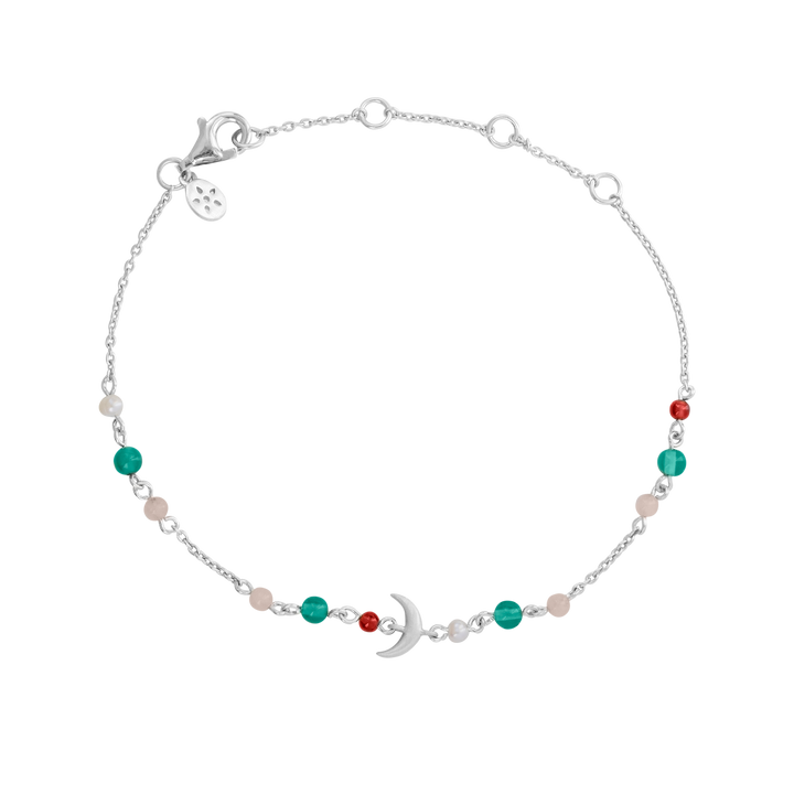 byBiehl - Summer Moon Colors Armbånd i sterling sølv - 2-5202m-r