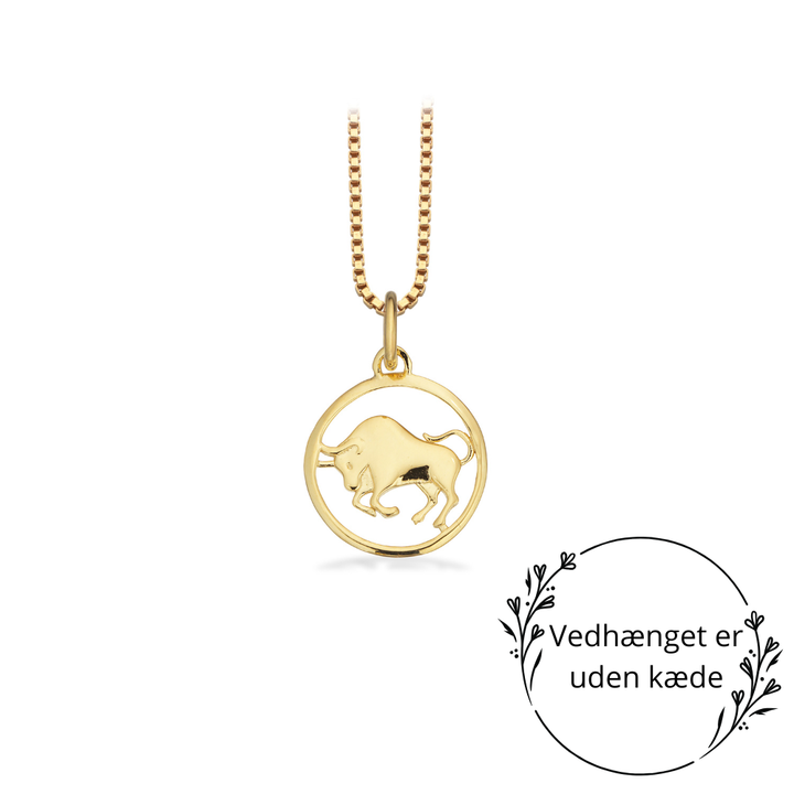 Scrouples - Guldbelagte stjernetegn vedhæng - Vælg variant - 3302fg