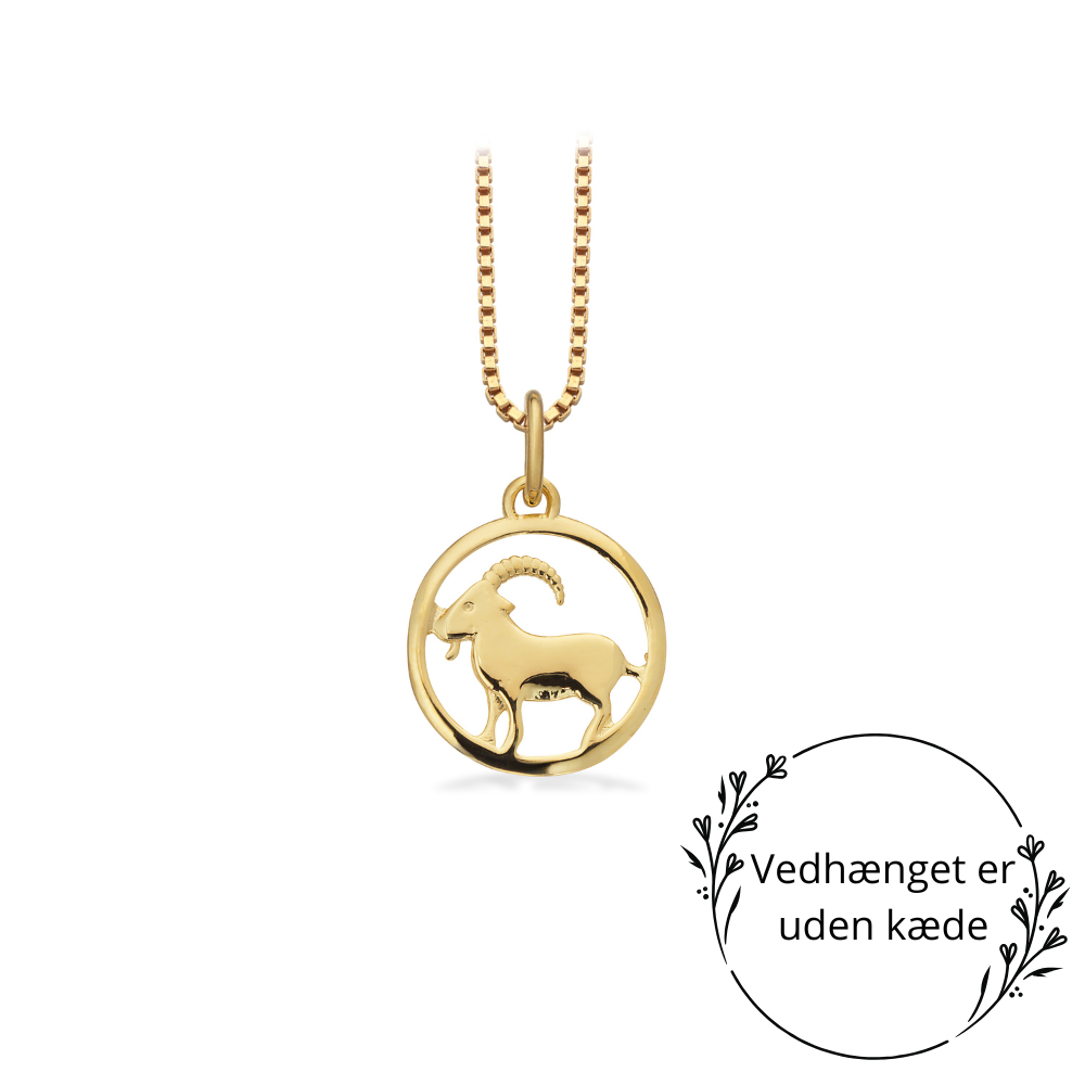 Scrouples - Guldbelagte stjernetegn vedhæng - Vælg variant - 3302fg