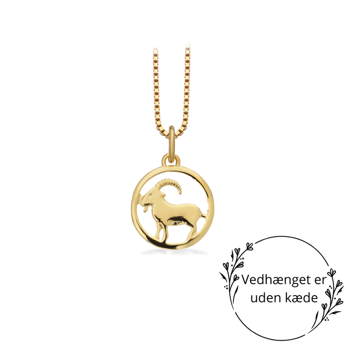 Scrouples - Guldbelagte stjernetegn vedhæng - Vælg variant - 3302fg