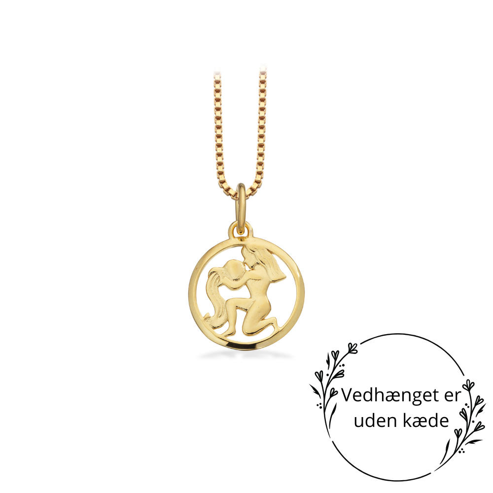 Scrouples - Guldbelagte stjernetegn vedhæng - Vælg variant - 3302fg