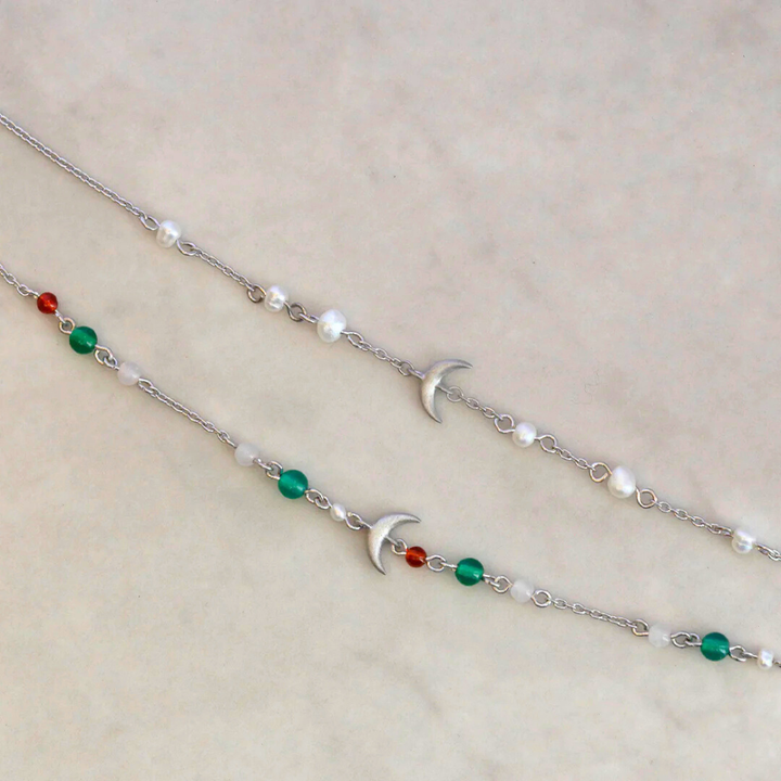 byBiehl - Summer Moon Colors Armbånd i sterling sølv - 2-5202m-r