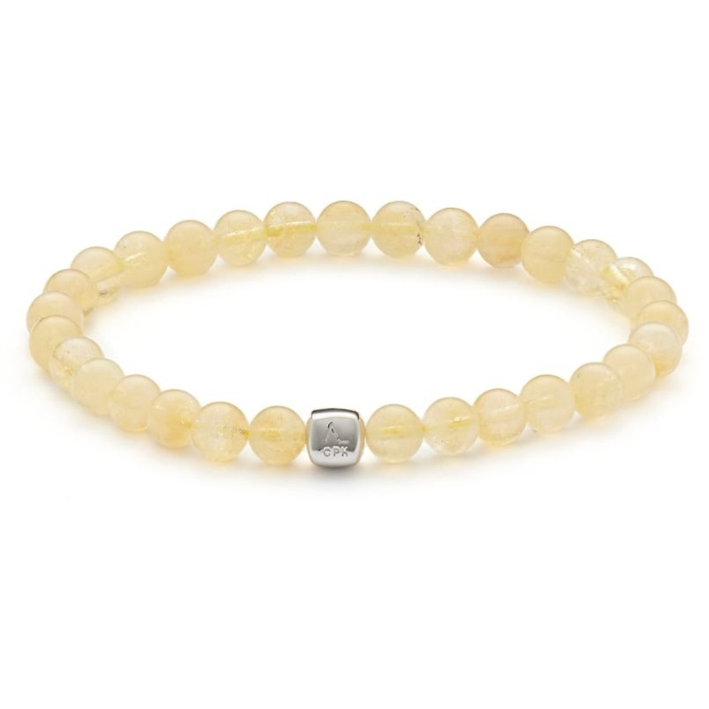Alexander Lynggaard - Armbånd med Citrin, 6mm - c00970