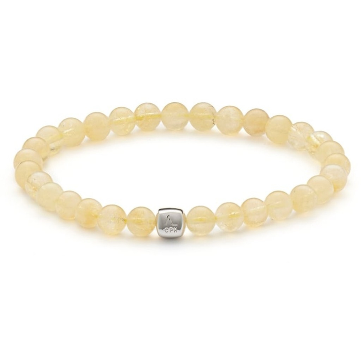Alexander Lynggaard - Armbånd med Citrin, 6mm - c00970