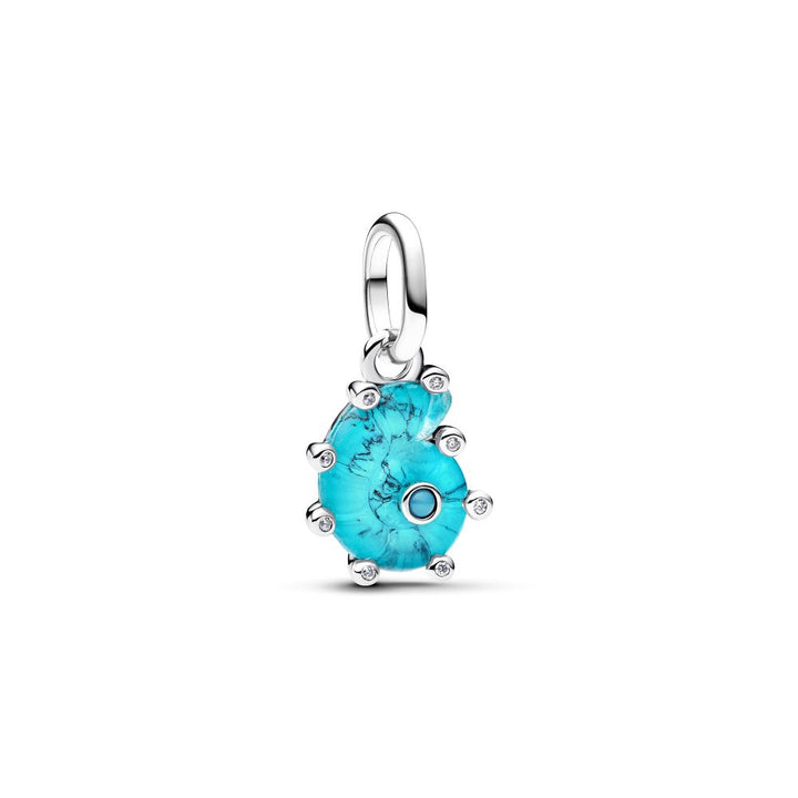 Pandora - Blåt hav snegle charm - 793900c01