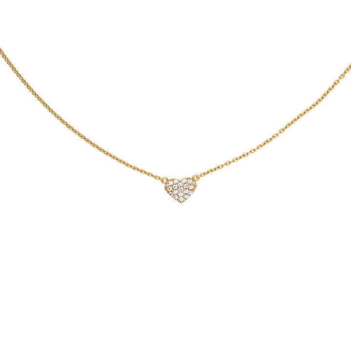 byBiehl - Just Love Sparkel halskæde med sten i forgyldt sølv - 3-4505a-gp