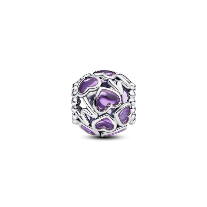Pandora - Flettet Mor charm med hjerter - 793772c01
