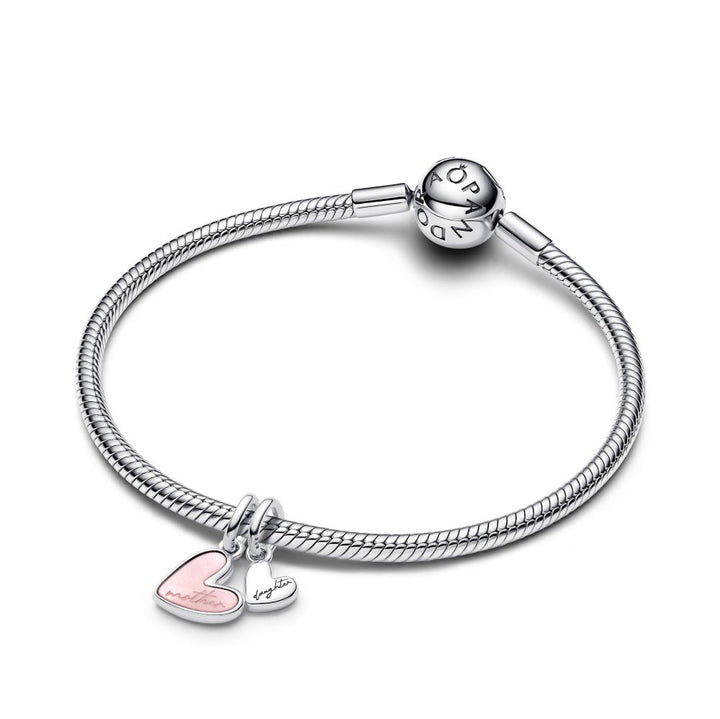 Pandora - Mor og Datter dobbelt charm i sølv og emalje - 793766c01