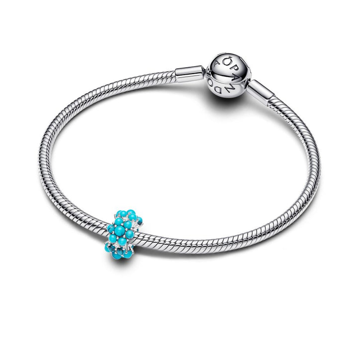 Pandora - Ocean charm med tyrkis sten - 793897c02