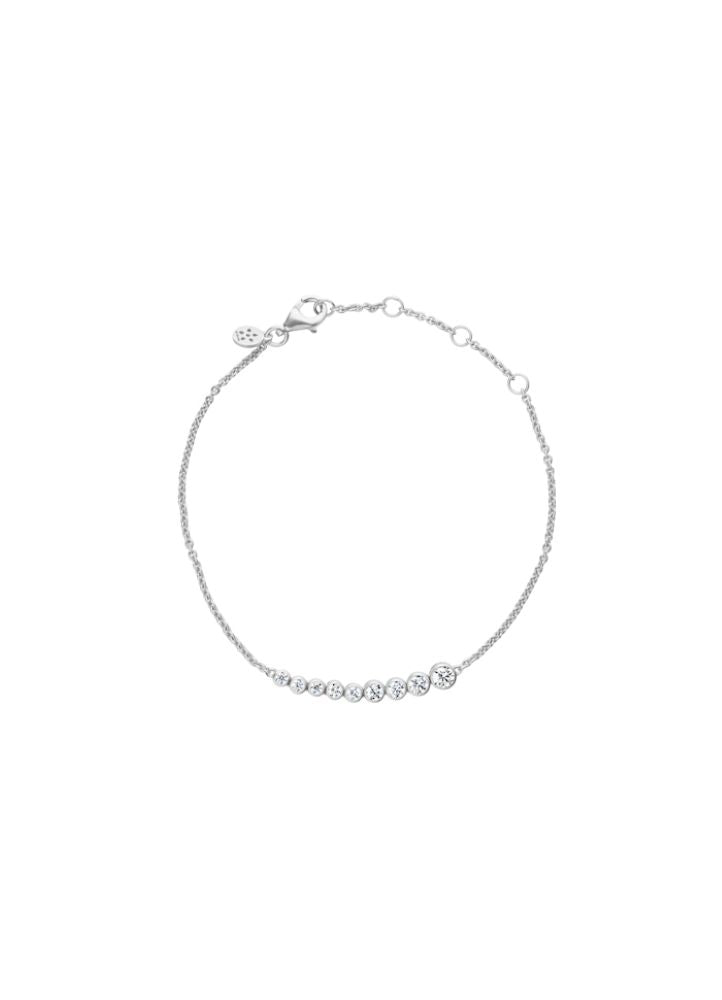 byBiehl - Stardust Flow armbånd i sølv med sten - 2-4610a-r