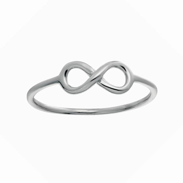 Nordahl - Sølv ring med uendeligheds tegn - 102521509