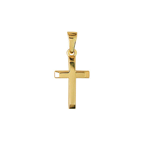Aagaard - Guld kors i 14 karat, 10 x 15mm - 1488847