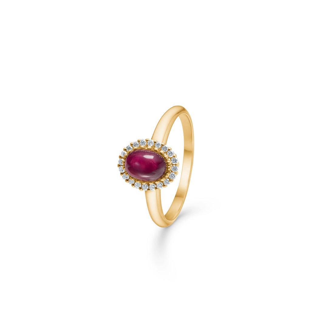 Mads Z - Royal ruby ring med rubin og diamanter - 1544032