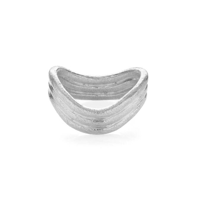 SFB - Wave ring i sølv - 1693-1