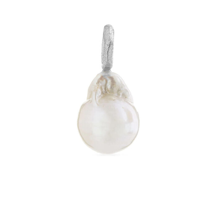 SFB - Sølv barok perle vedhæng - 1820-1