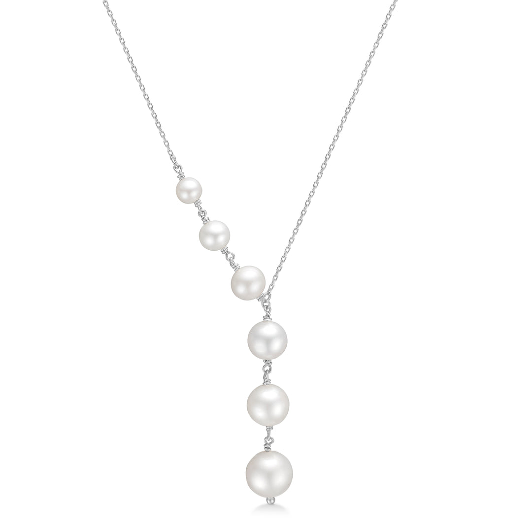 Mads Z - Treasure sølv kæde med perler - 2123020