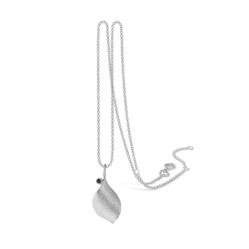 Bolssom - Sølv halskæde med vedhæng - 21329011-80