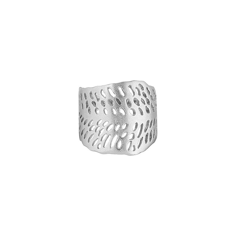 Leaves ring i sølv fra Blossom-21619013