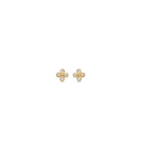 Mads Z - Tiny ørestik i 8 karat guld og med sten - 3317157