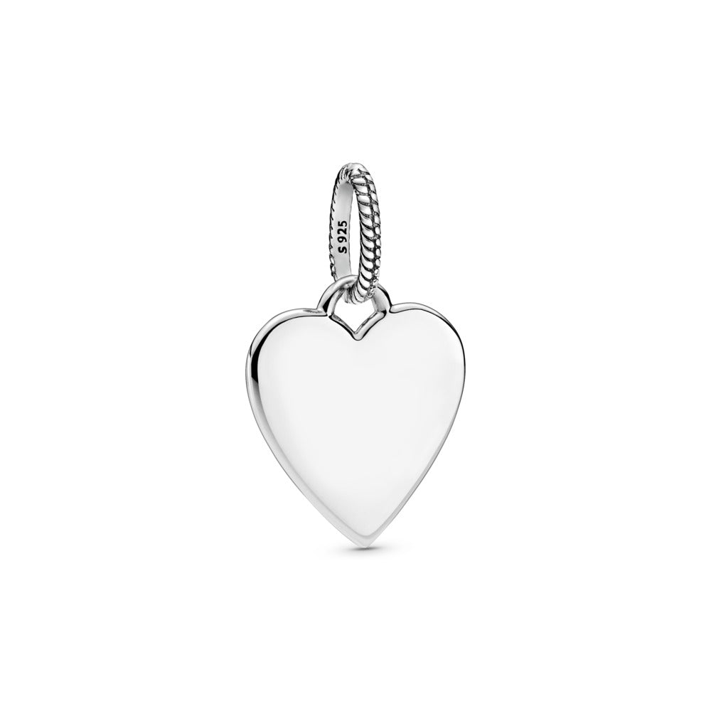Pandora - Sølv hjerte til gravering - 398914c00