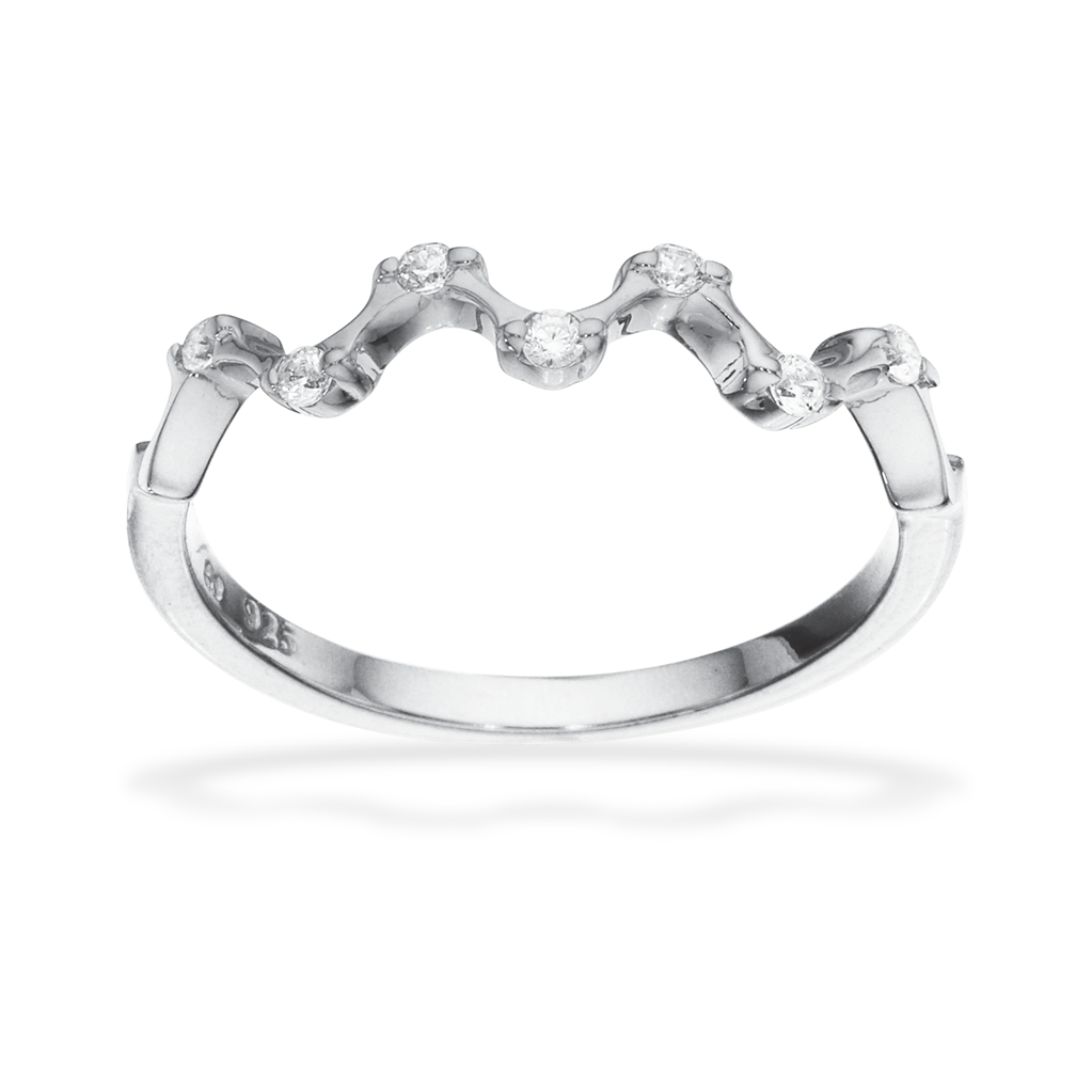 Scrouples - Sølv ring med sten - 727172