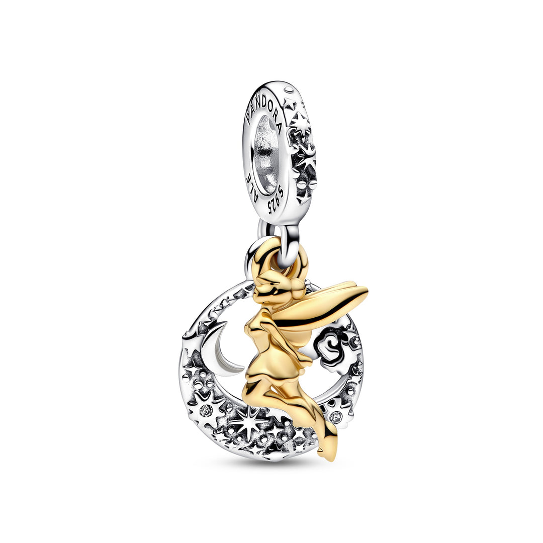 Pandora - Disney klokkeblomst charm med forgyldt vedhæng - 762517c01