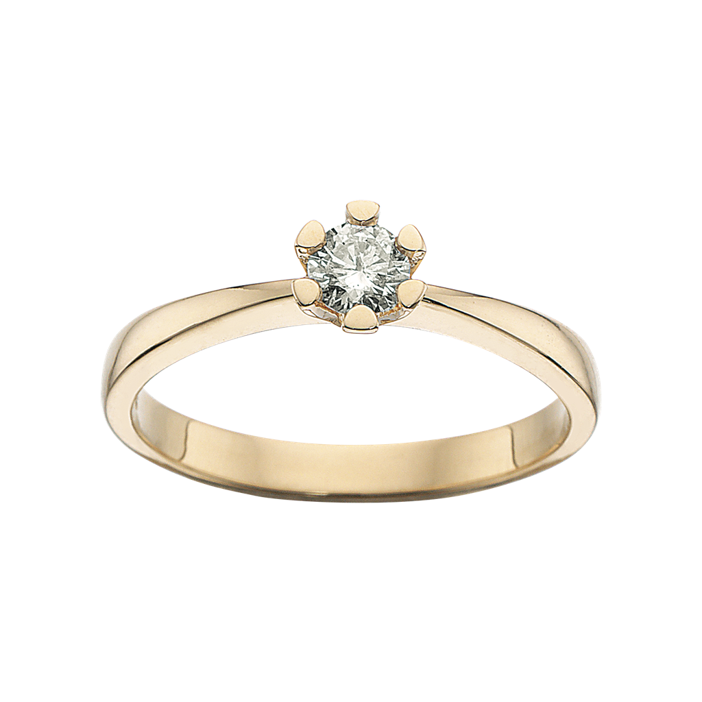 Vida - Guld ring med diamant 0,20ct - 7813,20