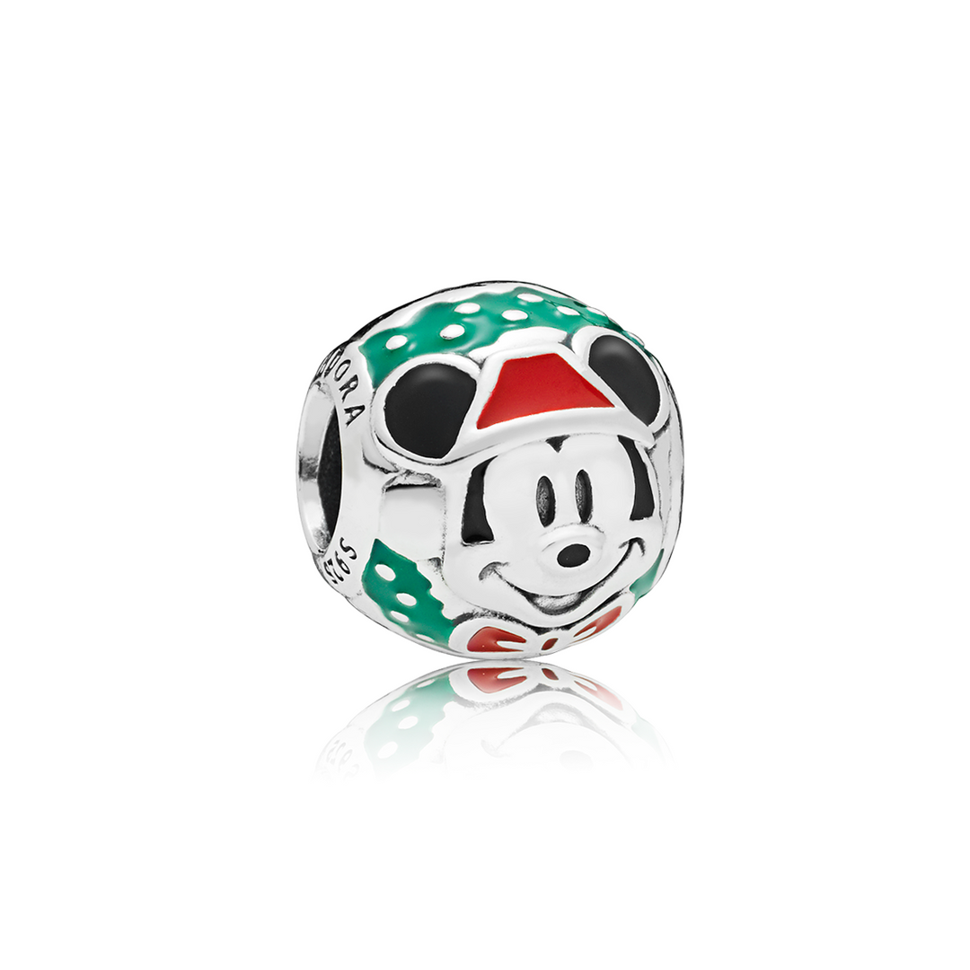 Pandora - Disney mickey mouse jule charm - 797502enmx