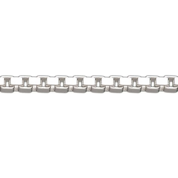 BNH - Venezia Guld / Hvidguld armbånd med fjederrings lås