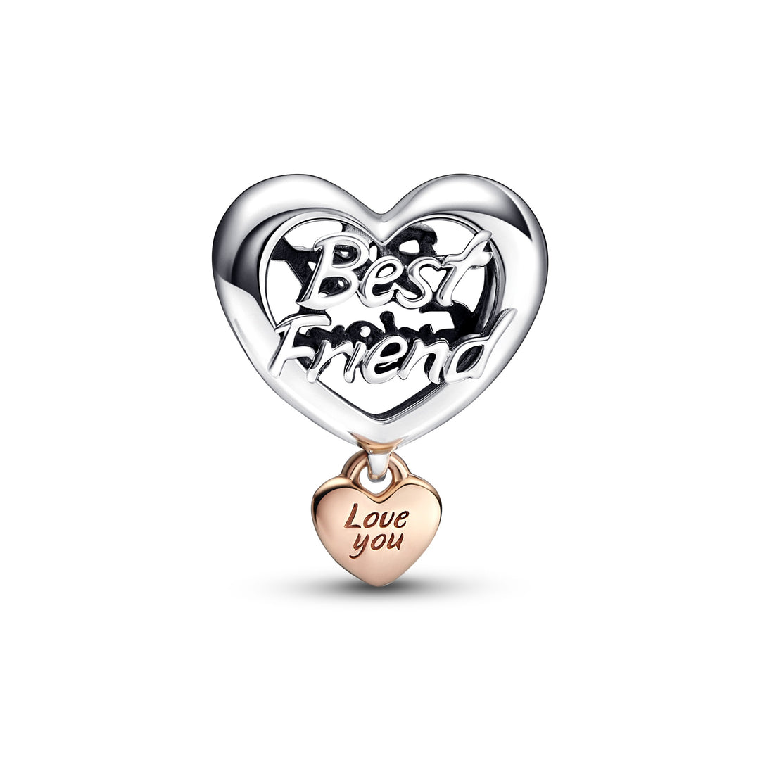 Pandora - Best Friends charm i sølv - 782243c00