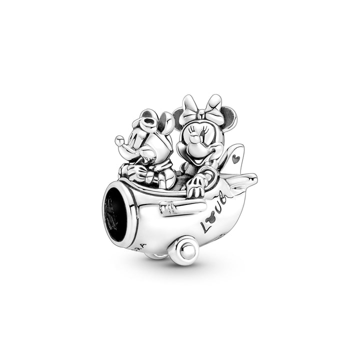 Pandora - Disney Charm med Mickey og Minni på flyve tur - 790108c00